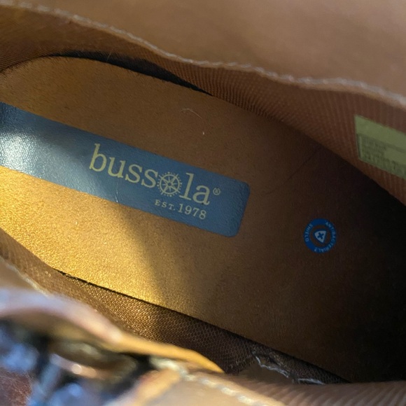 Bussola Tan Leather Booties‎ Boots Women’s 10 Preloved main image 3